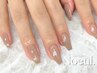 【Hand】チップ長さだし10本＋ワンカラーorラメグラ☆オフ込　　　　￥11000