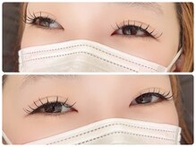 クリア アイラッシーズ アンド ネイルサロン シャイン(CLEAR & SHINE)/フラットおつけ足し120本　　　