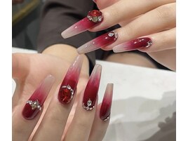 チップ長さだしネイル