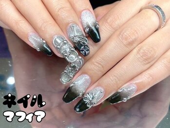 ネイルマフィア 池袋店(NAIL MAFIA)/ゴテゴテクロムハーツ