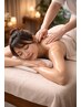【女性限定】合計75分☆ボディトリートメント60分＋眼筋ほぐし15分◇6,800円