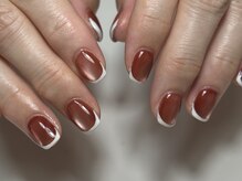 ヌーヌーネイル(nuunuu nail)の雰囲気(マグネット×フレンチ♪)
