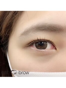 エストブロウ 麻布十番店(est brow)/まつげパーマ パリジェンヌ 眉毛
