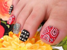 カラーズ 浜松店(colors)/ペイズリー柄クールネイル(^^)/