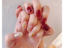 ネイルサロン ティフィン(tiffin)/～ニュアンスミラーネイル～