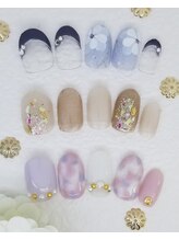 アフロディーテ(Aphrodite)/店内サンプルネイル￥7900