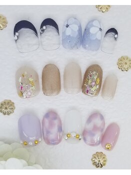 アフロディーテ(Aphrodite)/店内サンプルネイル¥7900