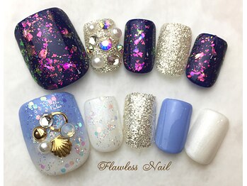 フローレスネイル(Flawless Nail)/【定額FOOT】7280円