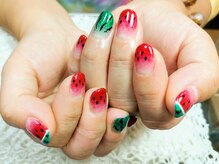 エムネイル(M Nail)/フルーツネイル・スイカ
