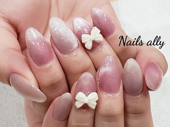 ネイルズアリー 立川店(Nails ally)/ギャラクシー×マグネット×秋冬