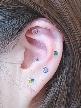 ローサローサ(rosarosa*)/耳つぼジュエリー