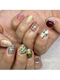 sasakinail×ぽこぽこネイル