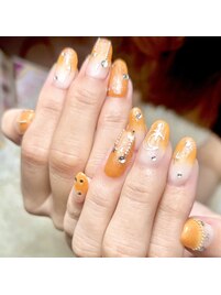 推し色ネイル