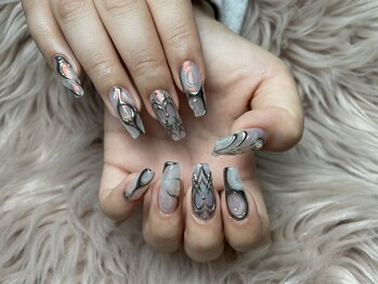 (スカルプ)GEL-X10本アート