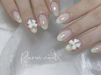 ルリン(Rurin)/リボンネイル/ワンカラー