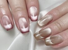 エム ネイル(M nail)/マグネットフレンチ