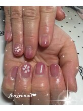 フロージュ ネイル(florjyu nail)/桜nail