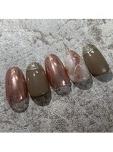 Nail & Eye Basic 川越店【パラジェル/フィルイン/ネイルスクール併設店】/【定額Season】Winterデザイン