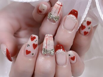 マウナ ケア 難波店(MaunaKea)の写真/何度でも同価格☆【120分つけ放題¥8500】雑誌やSNSで見た憧れデザインも持ち込み画像以上の可愛さに♪