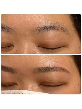 アイラッシュサロン ブラン イオンモール天童店(Blanc)/before/after★美眉スタイリング