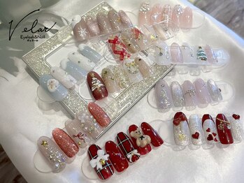 アイラッシュアンドネイル ヴェラール(Velar)の写真/キレイめやニュアンスなど、定額サンプルが豊富!デザインにお悩みの方も、やりたいデザインが見つかる♪