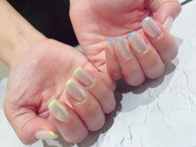 アイラッシュグラム(Eyelash glam)/細フレンチ