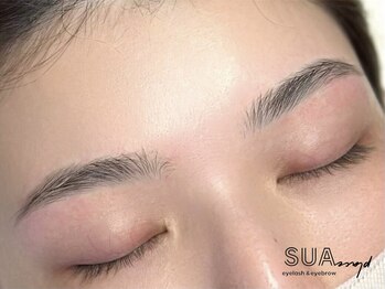 スアプレイス 福島(SUA place)の写真/アイブロウWAX・ブロウリフト等、アイブロウメニューも豊富♪お顔のパーツを活かした「似合わせ眉」を実現!
