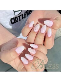 グラデーション×キルティング