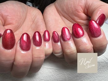 ネイルセッション(nail session)/赤マグネット