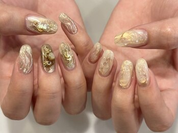 リルム(Relum)の写真/【DESIGNコース(オフ・ケア込)¥9740】自慢したくなる様な可愛いデザイン多数★丁寧ケアでネイルのモチも◎