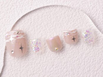 アイネイルズ 大宮店(I nails)/ゼブラフット
