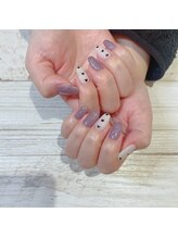 ネイルアンドまつ毛エクステ ルーナ イオン多摩平の森店/お持ち込みデザイン♪