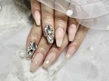 グランジーナ(Gran Jiina)の写真/《Jiinaこだわり定額/¥7500～♪》トレンドを盛り込んだ上品で可愛い定額デザインで見惚れる指先に…♪