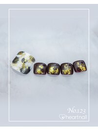 フットネイル：No.123
