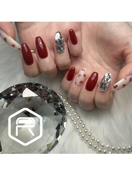 レディスペネイル ノウラ 名駅店(Redispe nail NouRa)/ハートネイル