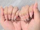 先端クリアネイル♪