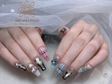 ウメネイルスタジオ(UME NAIL STUDIO)/長さだしやり放題×つけ放題