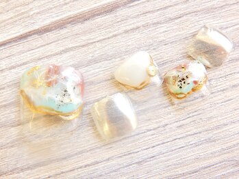 ネイルサロン ドルチェネイル 柏店(Dolce.Nail)/フットデザインコース☆足湯付き