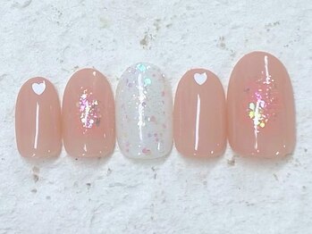 ネイルビート(NAIL BEAT)/ピンク ハート