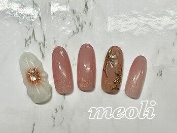 ミオリィ(meoli)/ぷっくりフラワーアート