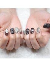 ソワ(sowa)/クロコダイルごてごてネイル★