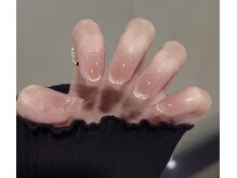 ピュアアンドリッチネイルサロン(Pure&Rich Nail Salon)/チークマグネットフレンチ