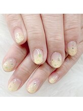 アップネイル/キラキラホログラムネイル　　