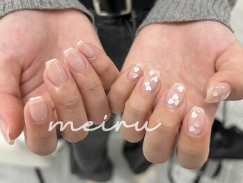 メイル(meiru)の写真/【爪を伸ばせない人にもライフスタイルに合わせたネイルを…】ショートネイルだからこそできるデザインを♪