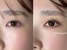 上下まつげで中顔面短縮★フラット上120本＋下30本