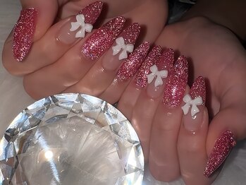 リンネイル 新大久保店(Rin Nail)/#リボン #マグネット