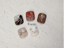 アンクル 高円寺(Encre)/フットネイル親指アート￥5800