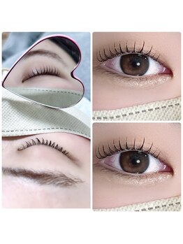 モアビューティアイ(More Beauty Eye)の写真/【まつ毛パーマ￥5200～/まつエク￥5800～】しっかり盛れてすっぴんもかわいく！納得の仕上がりに♪