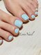 ラブネイルヒロシマ(Love Nail HIROSHIMA)の写真/2026年夏限定Jr.フットワンカラーコース4000円！