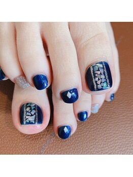 ヘアー アンド ネイル サプール(HAIR and NAIL SAPEUR)/フットジェルデザイン